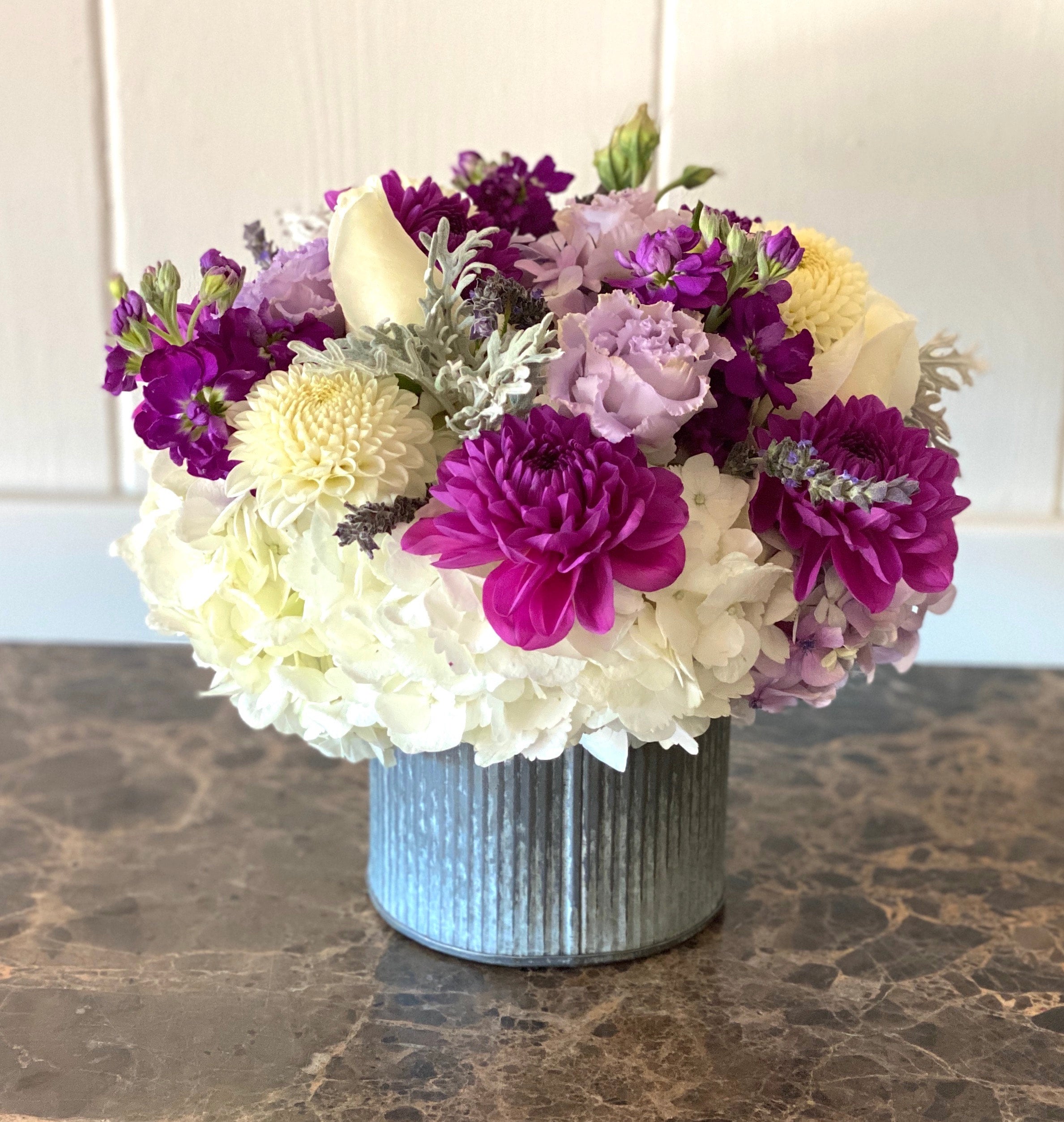 Purple & Whites Kentfield, CA Florist & Flower Delivery Paradise
